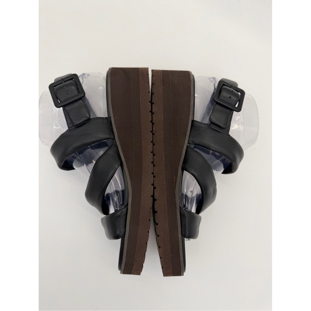 Vince Black & Brown Platform Strappy Sandals size 8 - Picture 7 of 10